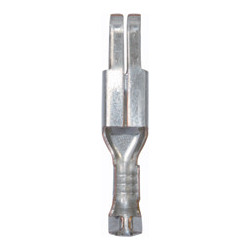 FLACHSTECKBUCHSE UNISOLIERT 2,8 X 0,8 mm (0,5 BIS 1 MM²) FÜR SPEZIALSTECKER