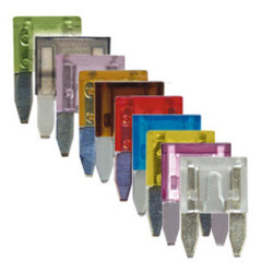 SET PLATTE ZEKERINGEN MINI 32 V 2 A → 30 A