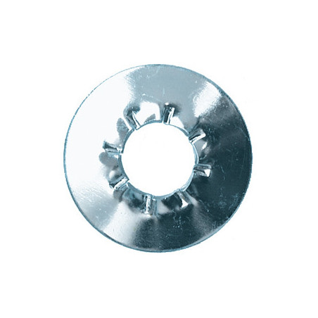 KONISCHE TANDVEERRING MET BINNENVERTANDING  Ø 8 X 22 mm NF E25-512 BINNENVERTANDING