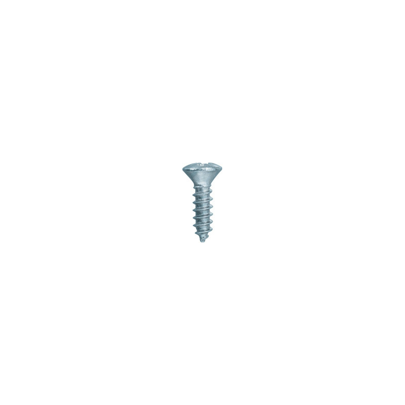 ZINC PLATED POZIDRIV RAISED COUNTERSUNK HEAD SELF TAPPING SCREW Ø 3,5 X 13 mm DIN 7983