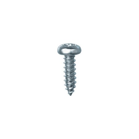 ZELFTAPPENDE SCHROEF MET GEWELFDE CILINDERKOP WIT ZINK Ø 3,5 X 13 mm DIN 7981