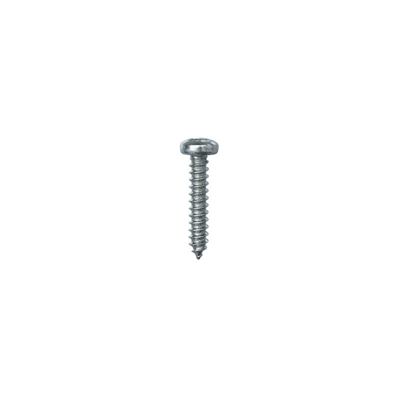 ZELFTAPPENDE SCHROEF MET GEWELFDE CILINDERKOP WIT ZINK Ø 3,5 X 19 mm DIN 7981