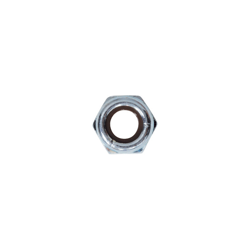 ÉCROU HEXAGONAL AUTO-FREINÉ À BAGUE NYLON CL8 M10-1.50 DIN 982
