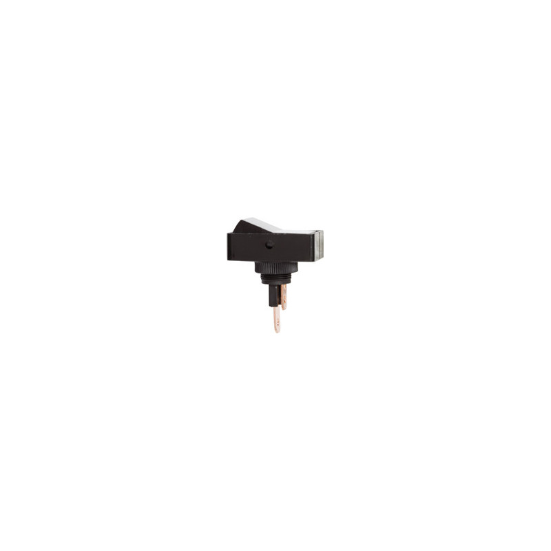 WIPSCHAKELAAR  Ø 12 mm 12 V - 10 A (2 PENNEN)