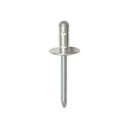 RIVET ALU MULTI-SERRAGE TÊTE LARGE Ø 6,4 x 14 mm PORTE