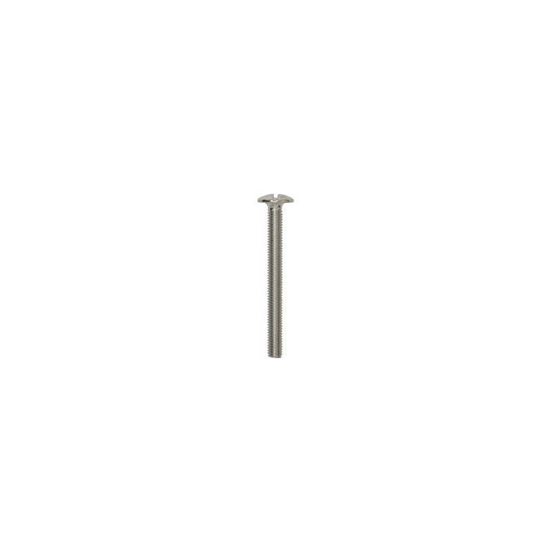 VIS À MÉTAUX TÊTE POÊLIER M6-1.00 X 60 mm NFE 25-129