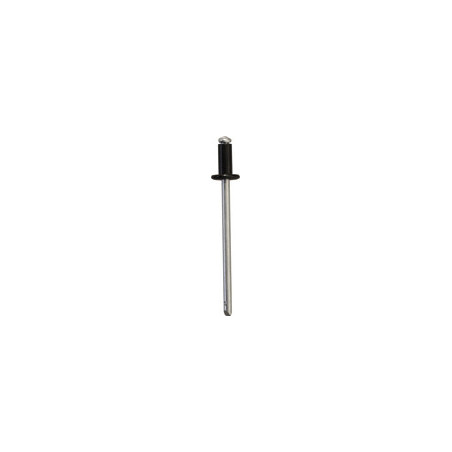 BLACK STANDARD ALUMINIUM RIVET Ø 4 X 8 mm