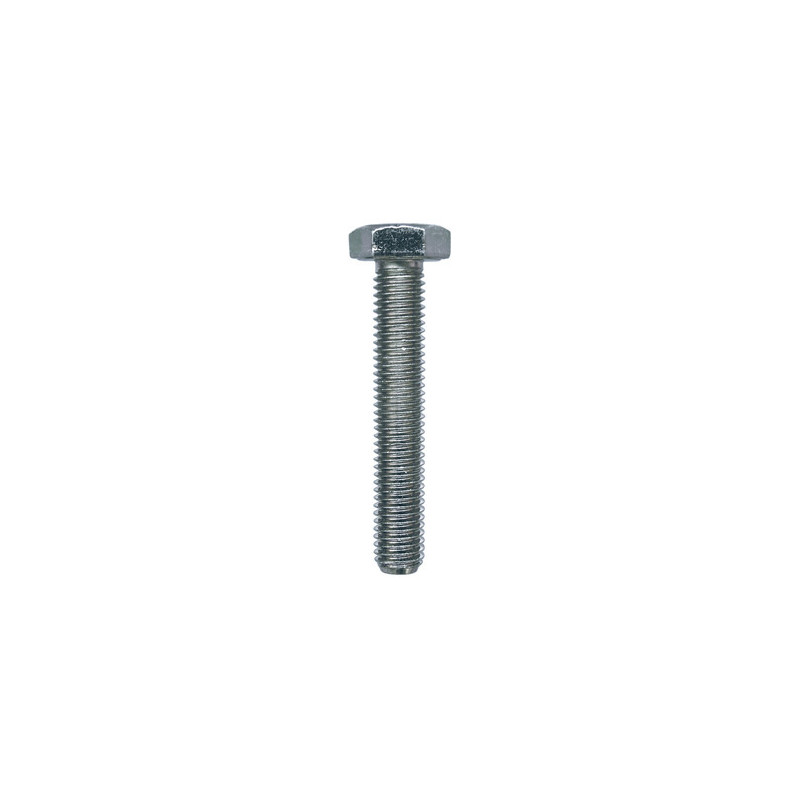 GRADE 8.8 ZINC PLATED HEXAGON HEAD SCREW M10-1.50 X 60 mm DIN 933