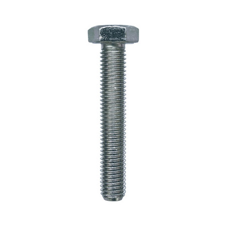 GRADE 8.8 ZINC PLATED HEXAGON HEAD SCREW M10-1.50 X 60 mm DIN 933