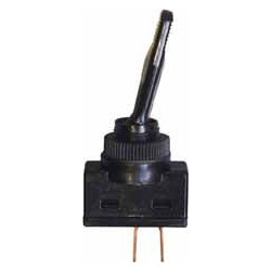 INTERRUPTEUR À LEVIER Ø 12 mm 12V - 10A (2 BROCHES)