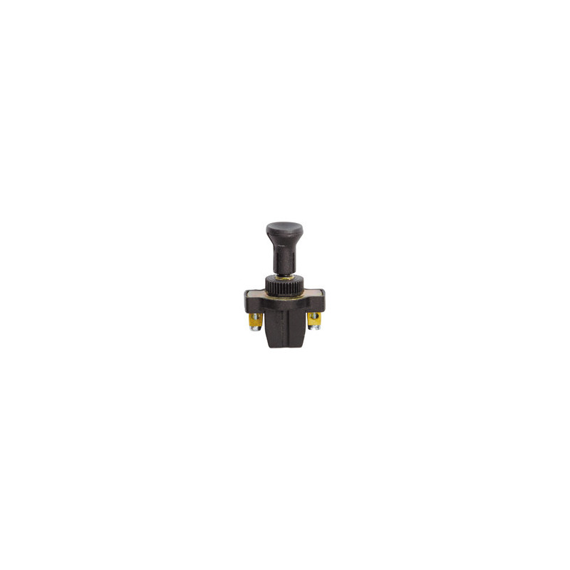 INTERRUPTEUR À TIRETTE Ø 8,3 mm 12V - 10A 2 BORNES