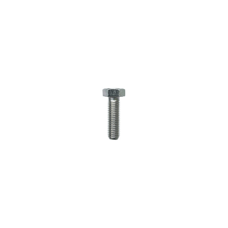 GRADE 8.8 ZINC PLATED HEXAGON HEAD MACHINE SCREW M12-1.75 X 40 mm DIN 933