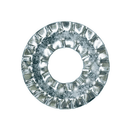 RONDELLE ÉVENTAIL DD Ø 10 X 26 mm NFE 27-626 DOUBLE DENTURE