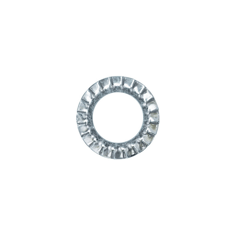 EXTERNAL SERRATED WASHER Ø 14 X 24 mm NFE 27-624 EXTERNAL SERRATED