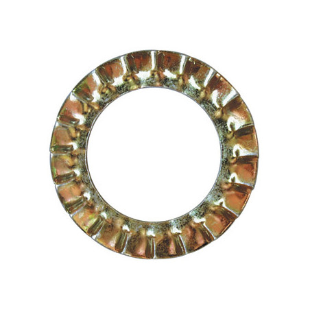 EXTERNAL SERRATED WASHER Ø 16 X 26 mm NFE 27-624 EXTERNAL SERRATED