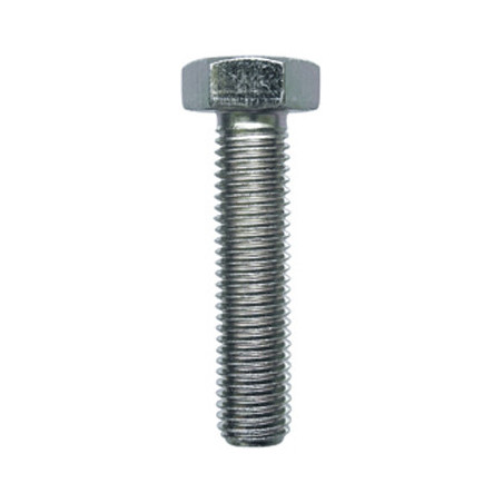 GRADE 8.8 ZINC PLATED HEXAGON HEAD MACHINE SCREW M14-2.00 X 60 mm DIN 933