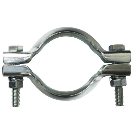 EXHAUST CLAMP Ø 66 mm WITH THROAT