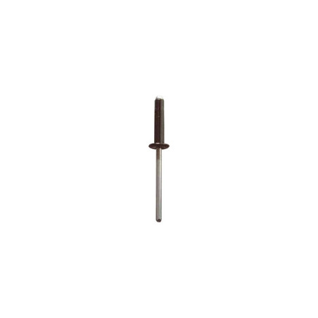 BLACK SPREADING RIVET Ø 4 X 18,8 mm NUMBERPLATE