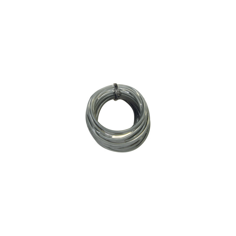 ELEKTROKABEL EINADRIG 5 M GEROLLT 1 mm²  GRAU
