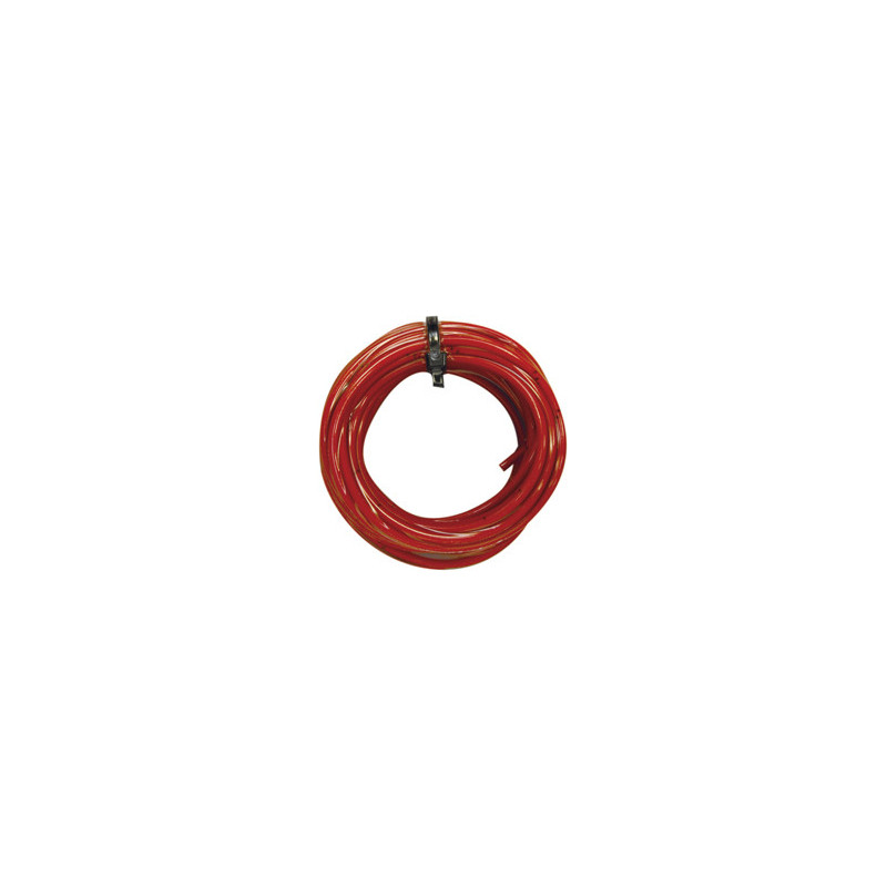 COURONNE DE 5 MÈTRES DE FIL ÉLECTRIQUE 5 mm² ROUGE