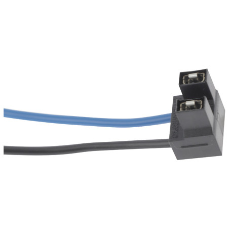 2-POLIGER STECKER VORVERKABELT MIT 2 X 1 mm² FÜR LEUCHTMITTEL H7