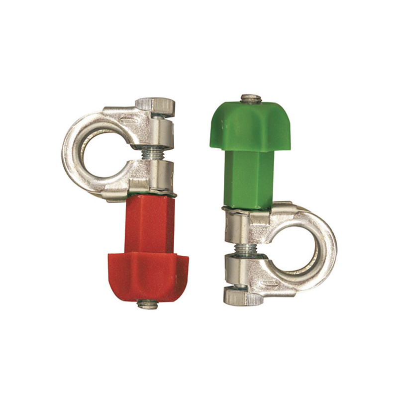 KOFFER MET ACCUKLEMMEN M8 PLATTE SERIE