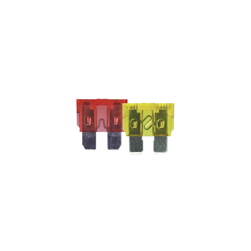 ASSORTMENT OF STANDARD BLADE FUSES 3A → 40A