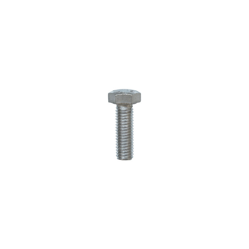 STAINLESS STEEL HEXAGON HEAD MACHINE SCREW M5-0.80 X 16 mm DIN 933