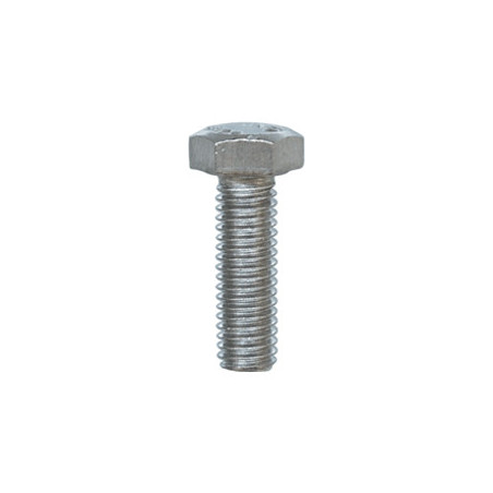 STAINLESS STEEL HEXAGON HEAD MACHINE SCREW M5-0.80 X 16 mm DIN 933