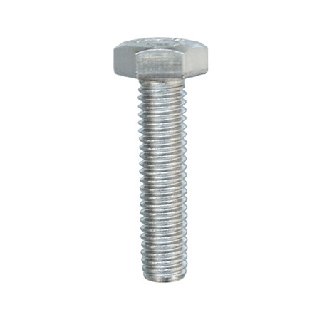STAINLESS STEEL HEXAGON HEAD MACHINE SCREW M6-1.00 X 25 mm DIN 933