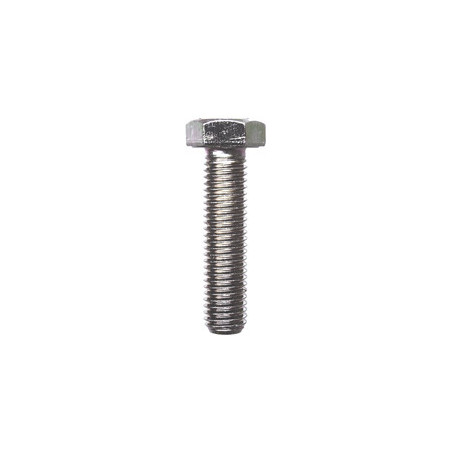 GRADE 8.8 ZINC PLATED HEXAGON HEAD MACHINE SCREW M12-1.75 X 50 mm DIN 933