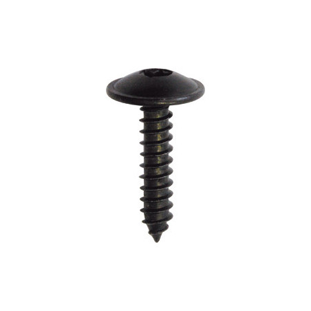 RONDE, BREDE, ZELFTAPPENDE SCHROEF MET ZESKANTKOP ZWART ZINK Ø 4,2 X 19 mm BINNEN- EN BUITENBEKLEDING