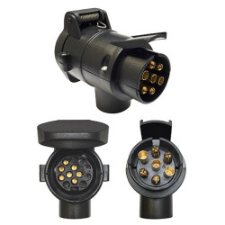 ADAPTATEUR LONG 7 → 13 BROCHES POUR ATTELAGE