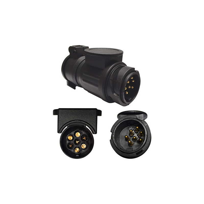 13 → 7 PIN LONG ADAPTER FOR TOWBAR