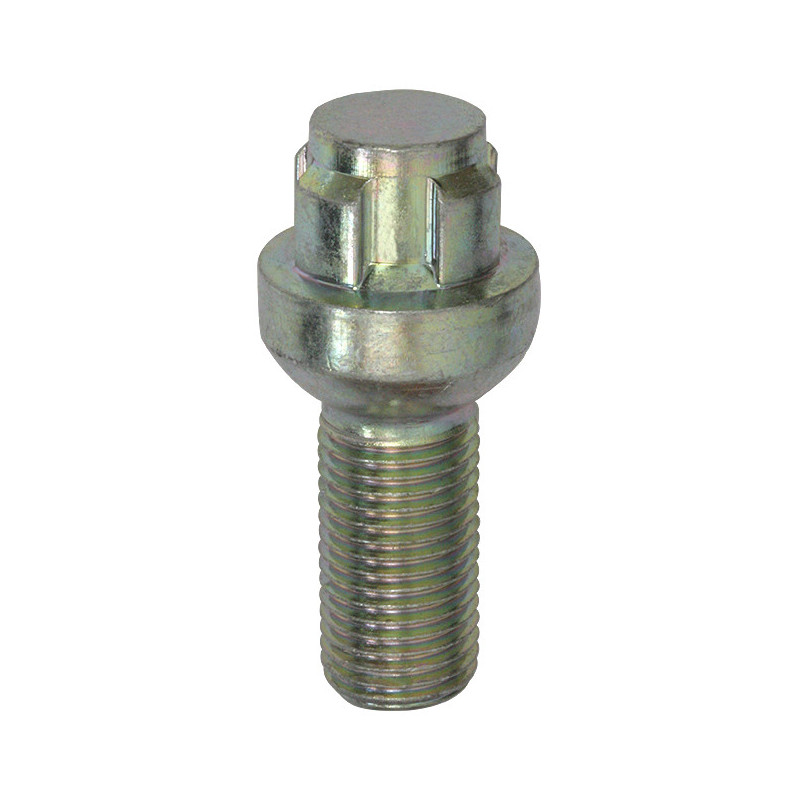 JEU DE 4 VIS DE ROUE ANTIVOL (BLOC JANTE) M14-1.50 X 28 mm