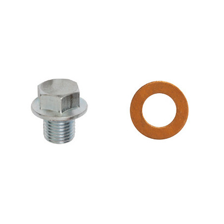 OLIE-AFTAPPLUG  M14-1,50 X 14 mm MET ONGEMONTEERDE AFDICHTINGSRING