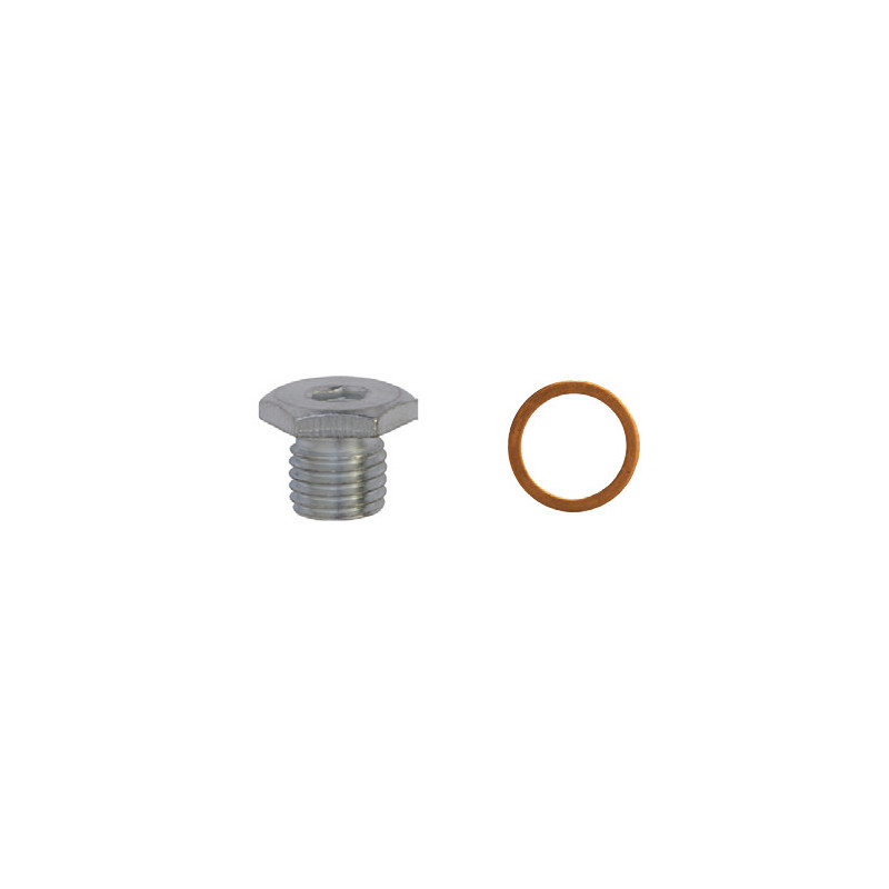 ÖLABLASSSCHRAUBE M12-1,50 X 11 mm MIT UNMONTIERTEM DICHTRING
