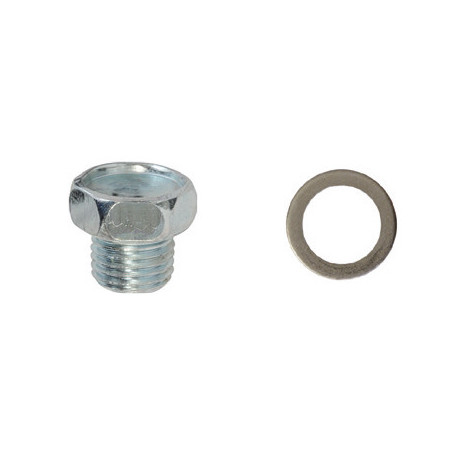 BOUCHON DE VIDANGE M14-1,50 X 10 mm AVEC JOINT NON ASSEMBLÉ