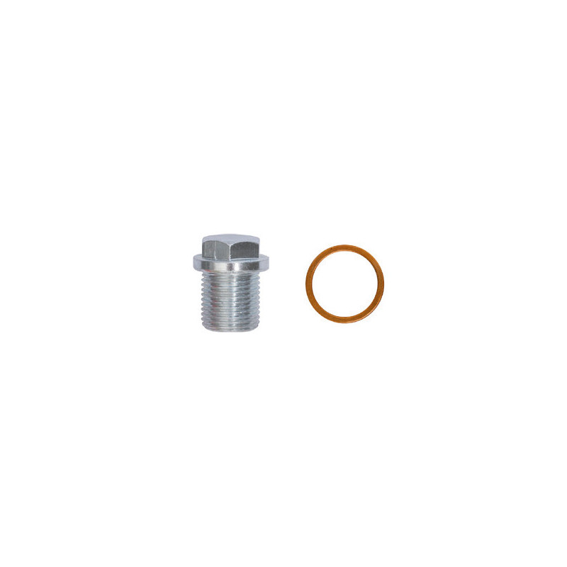 ÖLABLASSSCHRAUBE M18-1,50 X 18 mm MIT UNMONTIERTEM DICHTRING