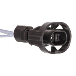 2-POLIGER STECKER VORVERKABELT MIT 2 X 1 mm² FÜR FÜHLER KÜHLVENTILATOR