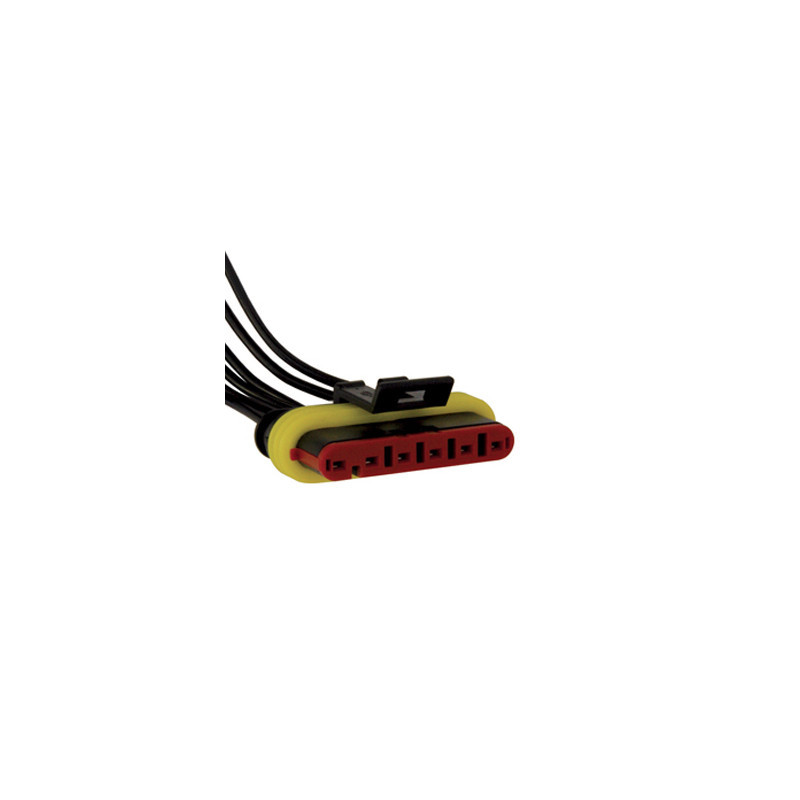 6-POLIGER STECKER VORVERKABELT 1 MM², REIHE 1,5 DICHT