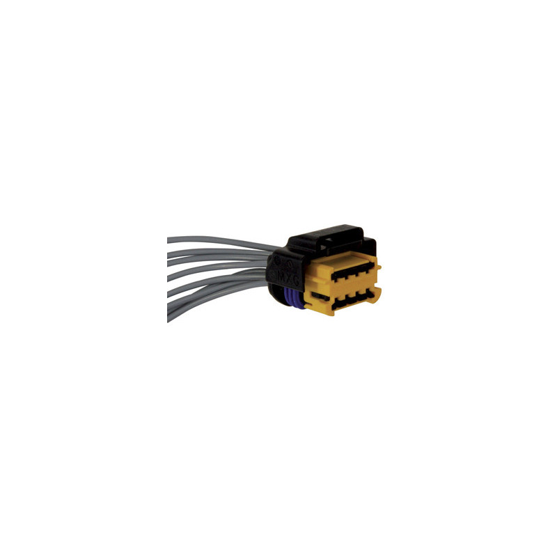 8-POLIGER STECKER VORVERKABELT 1 MM², REIHE 1,5 DICHT