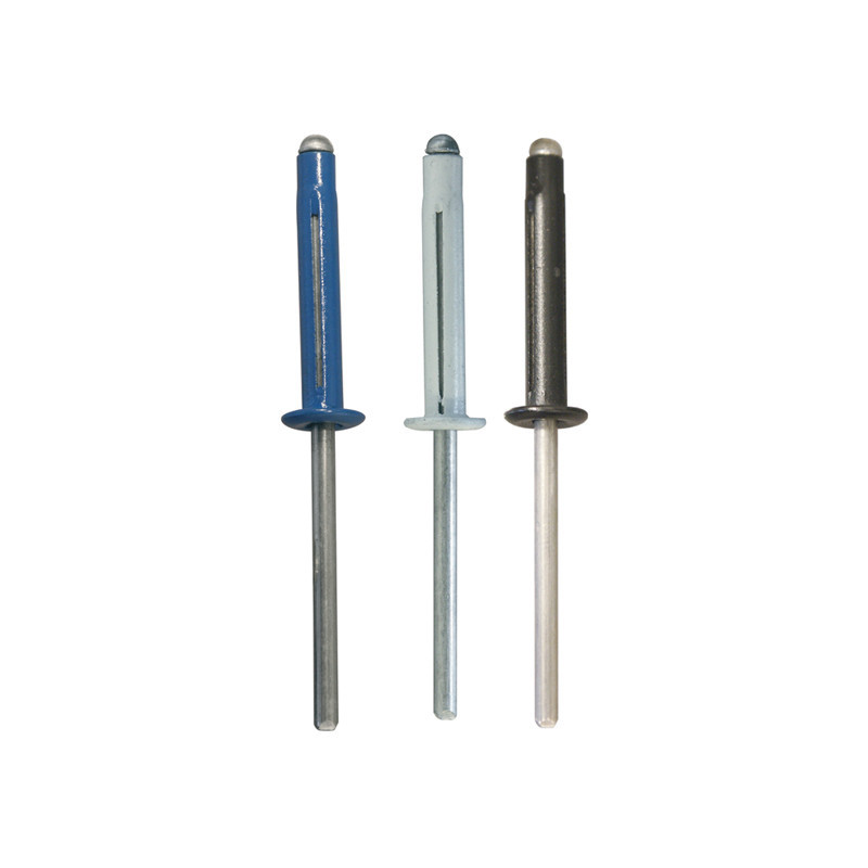 ASSORTMENT OF PAINTED SPREADING RIVETS Ø 4 X 25 mm NUMBERPLATE