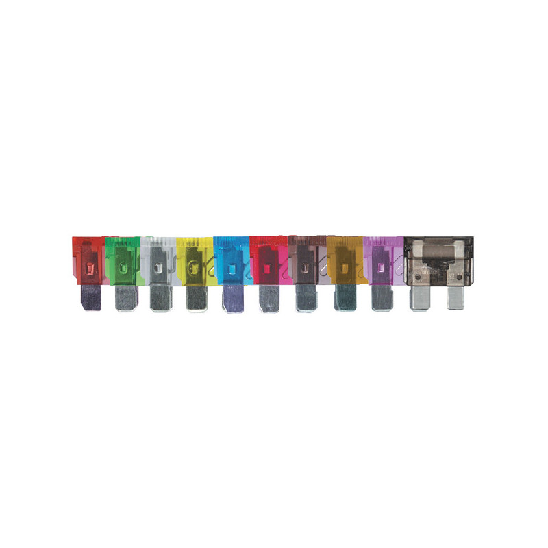 ASSORTMENT OF STANDARD BLADE FUSES 2A → 40A