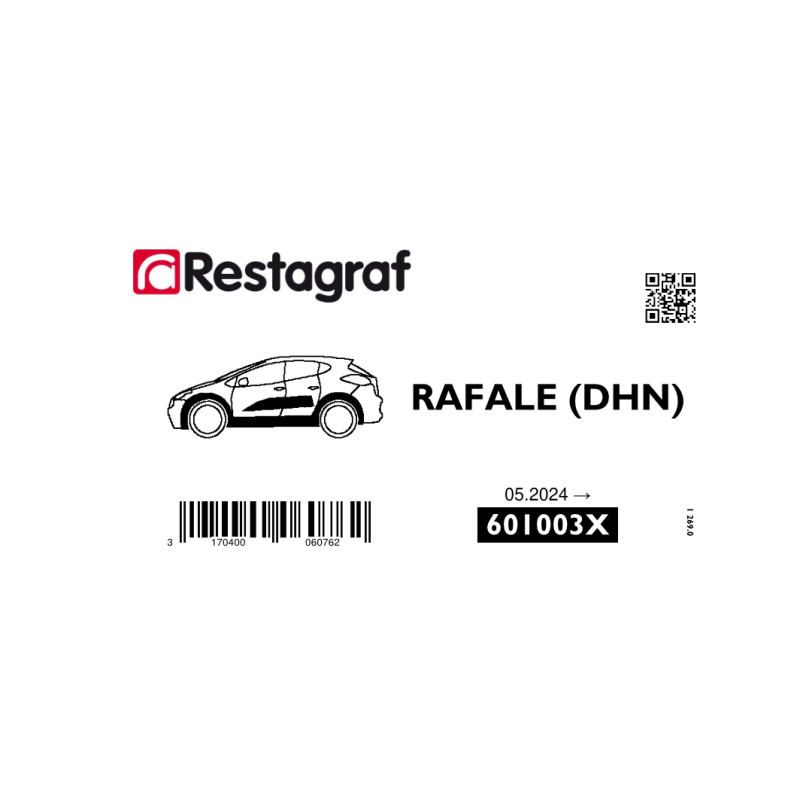 Fasteners kit for side mouldings RAFALE 05.2024 →