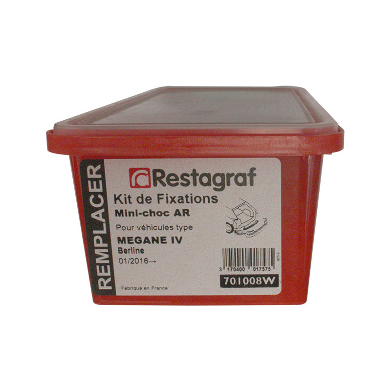 Kit de Fixations pour Mini-choc AR MEGANE IV Berline 01.2016 →