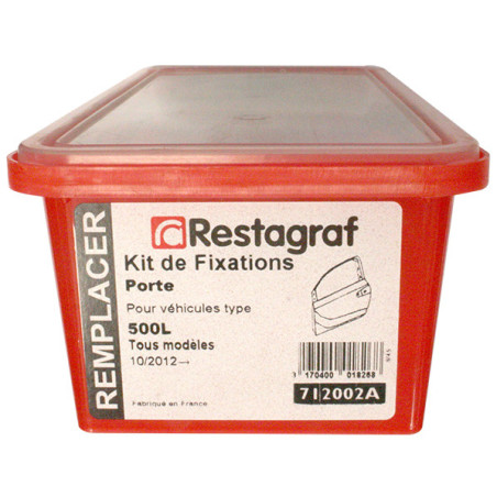 Kit de Fixations pour Porte 500L Tous modèles 10.2012 →