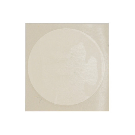 TRANSLUCENT ADHESIVE DOT Ø 22 mm FOR PLUGGING