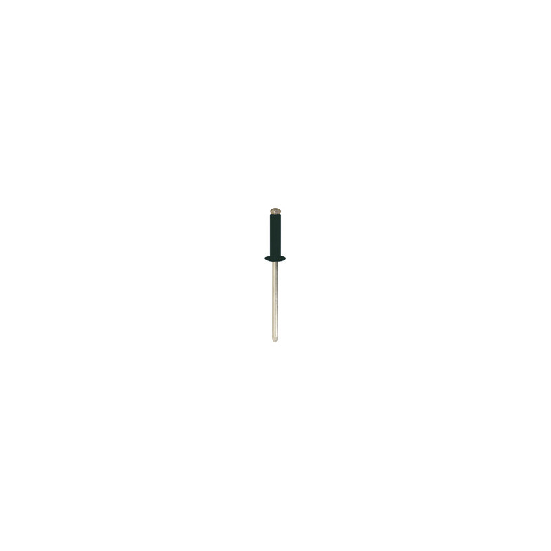 BLACK PEELED RIVET Ø 4 X 16 mm NUMBERPLATE