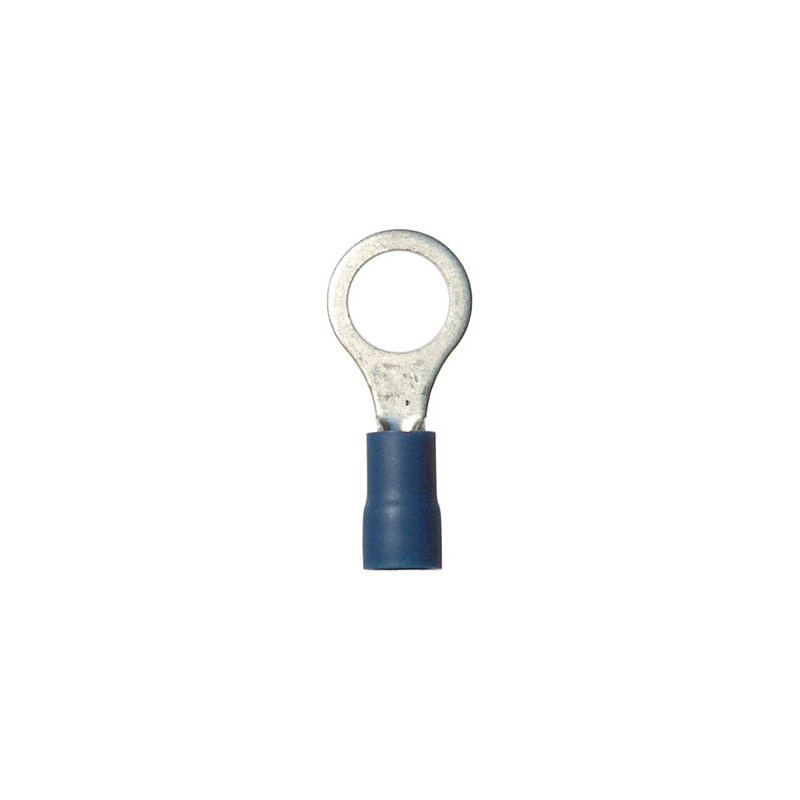 NIET-VERSTEVIGDE, VOORGEÏSOLEERDE, RONDE KABELSCHOEN  Ø 8 mm (1 → 2,5 mm²)